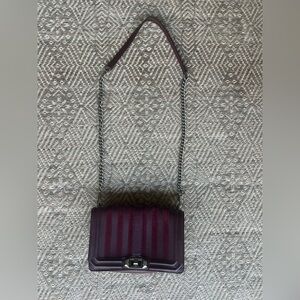 Rebecca Minkoff Plum Purple Quilted Crossbody Bag
